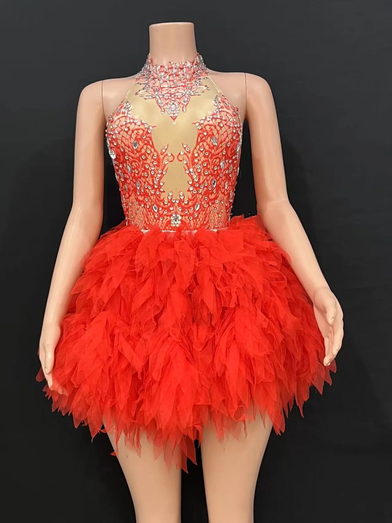 Bar ds Korean women's club nightclub pink diamond conjoinedgogo sexy hot dance interactive Kpop costume set X006